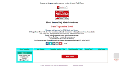 Desktop Screenshot of hotelsumanraj.com